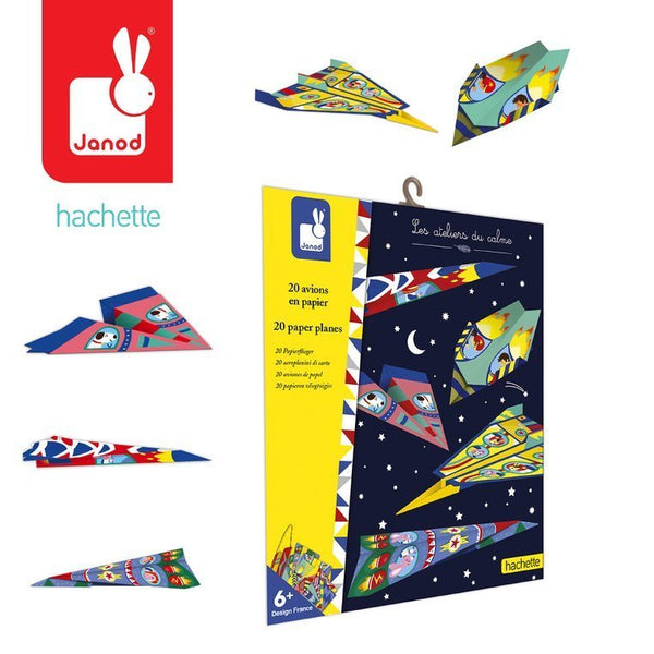 Kreativset – Papierflieger mit Startrampe