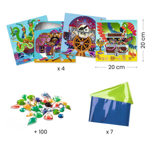 Kunstset mit Transferfolie – Piraten - Tublu.de