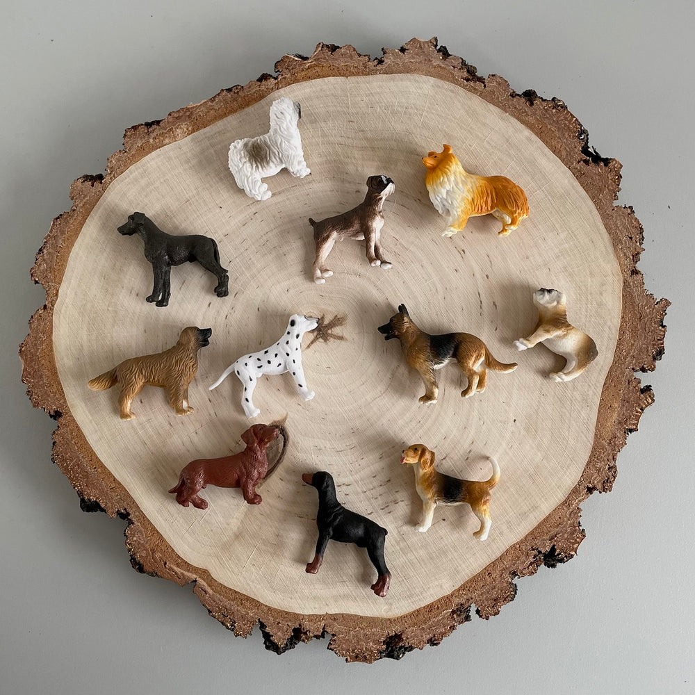 Figurenset in einer Tube TOOB - Hunde - Tublu.de