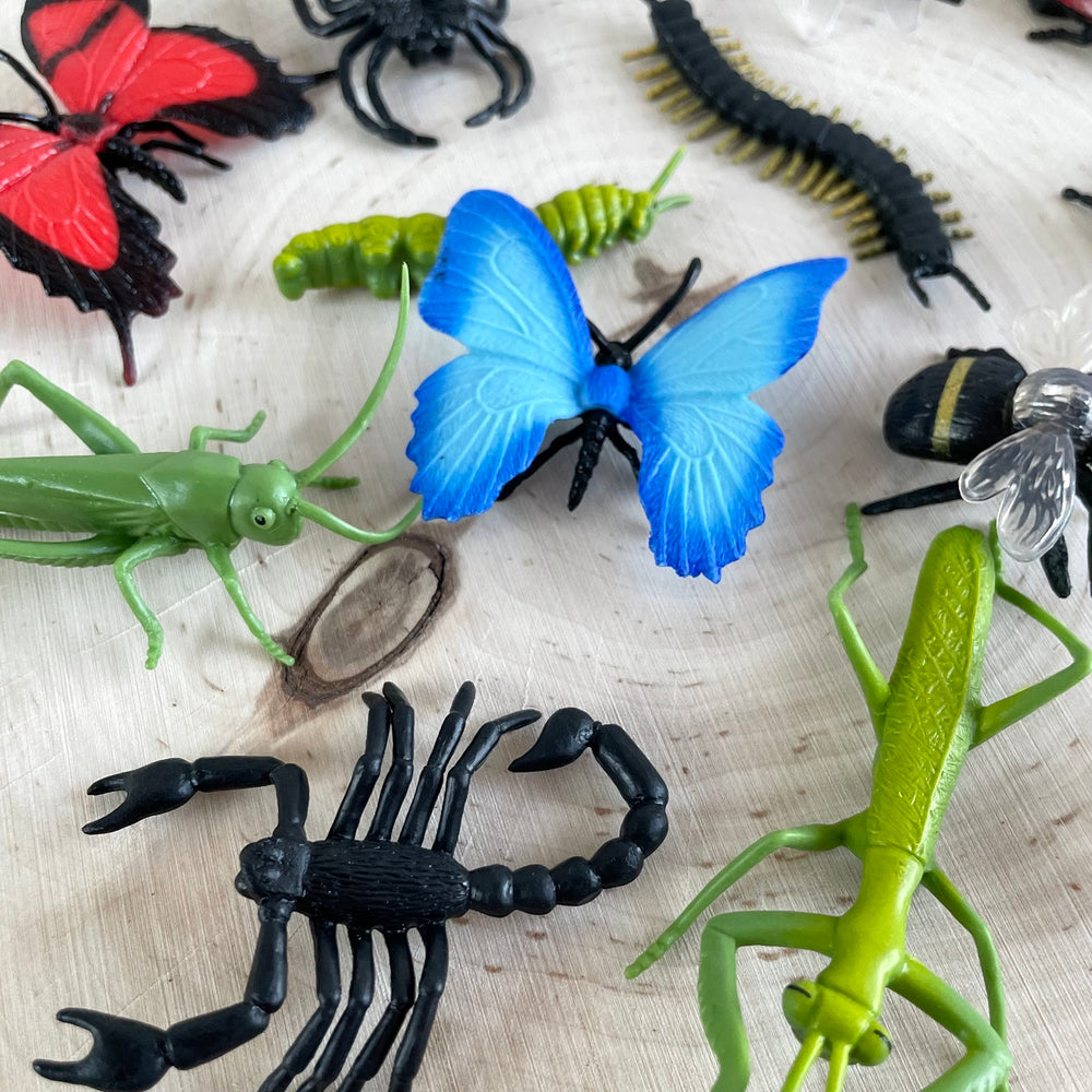 Figurenset in einer Tube TOOB - Insekten - Tublu.de
