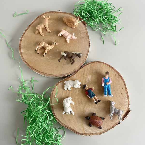 Figurenset in einer TOOB-Röhre – Kleine Tiere aus dem Mini-Zoo - Tublu.de