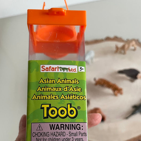 Figurenset in einer Tube TOOB – Tiere Asiens - Tublu.de