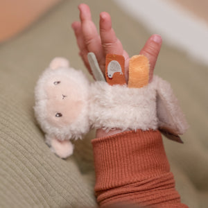 Rasselarmband mit Schaf - Little Farm