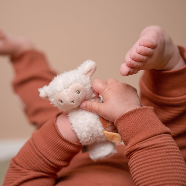 Rasselarmband mit Schaf - Little Farm