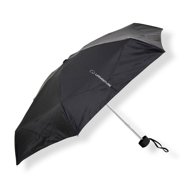 Kompakt-Regenschirm Schwarz – Klein