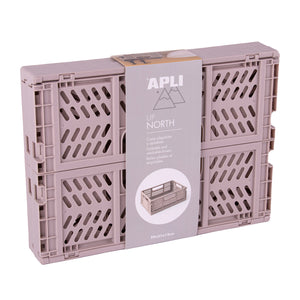 Set faltbare Kisten M – Beige 2 Stück - Tublu.de