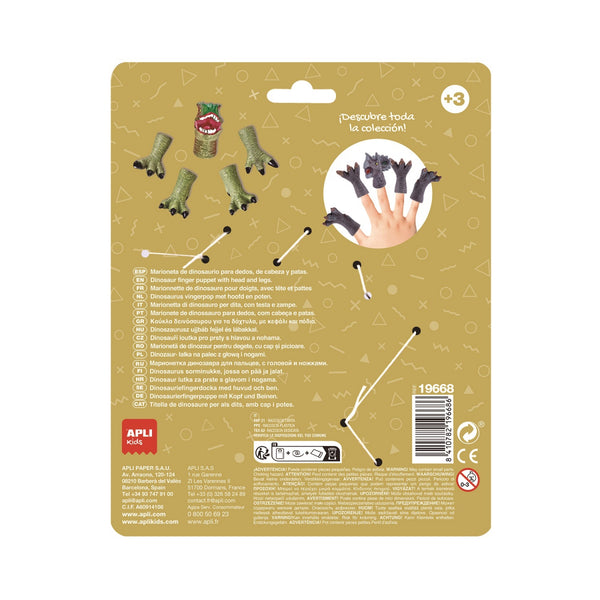 Fingerpuppen – T-Rex-Dinosaurier - Tublu.de