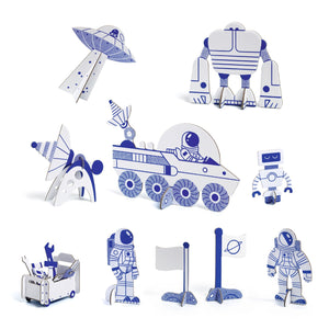 Kreativsets zum Selbermachen - Weltraumrakete - Tublu.de