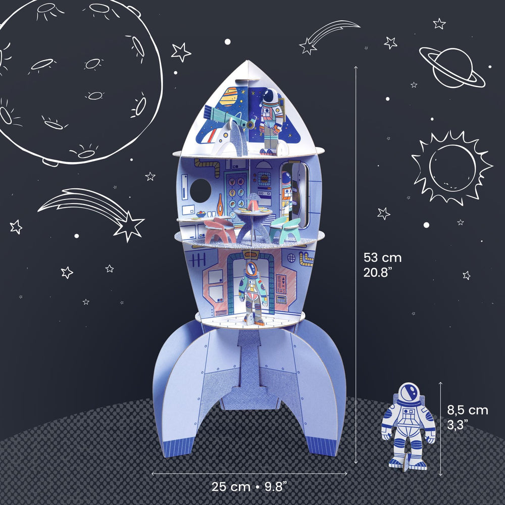 Kreativsets zum Selbermachen - Weltraumrakete - Tublu.de
