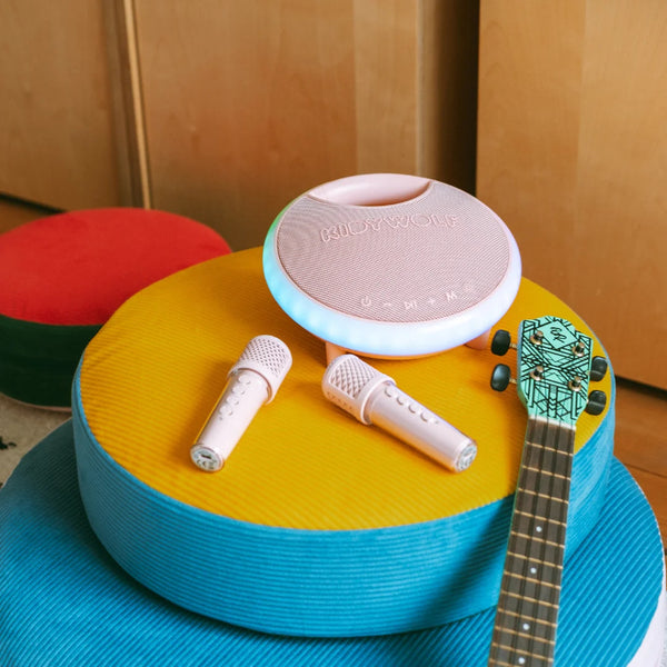Karaoke-Set für Kinder – Kidykaraoke kabellos - rosa