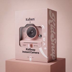 Digitalkamera mit Sofortdrucker für Kinder – KidSnap Pink