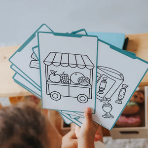 Grafik-Tablet zum Zeichnen mit Schablonen Kidydraw Mini - Market