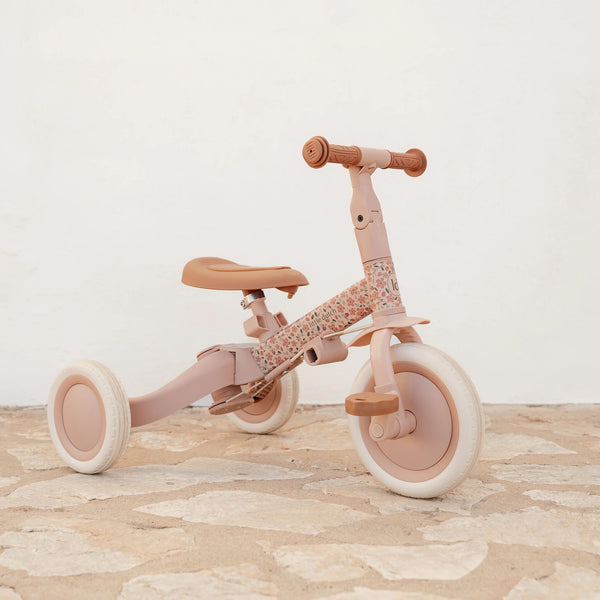 4-in-1-Dreirad mit Griff – Fairy Floral