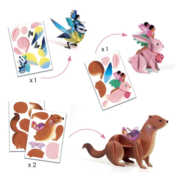 6-in-1-Kunstset – Feen