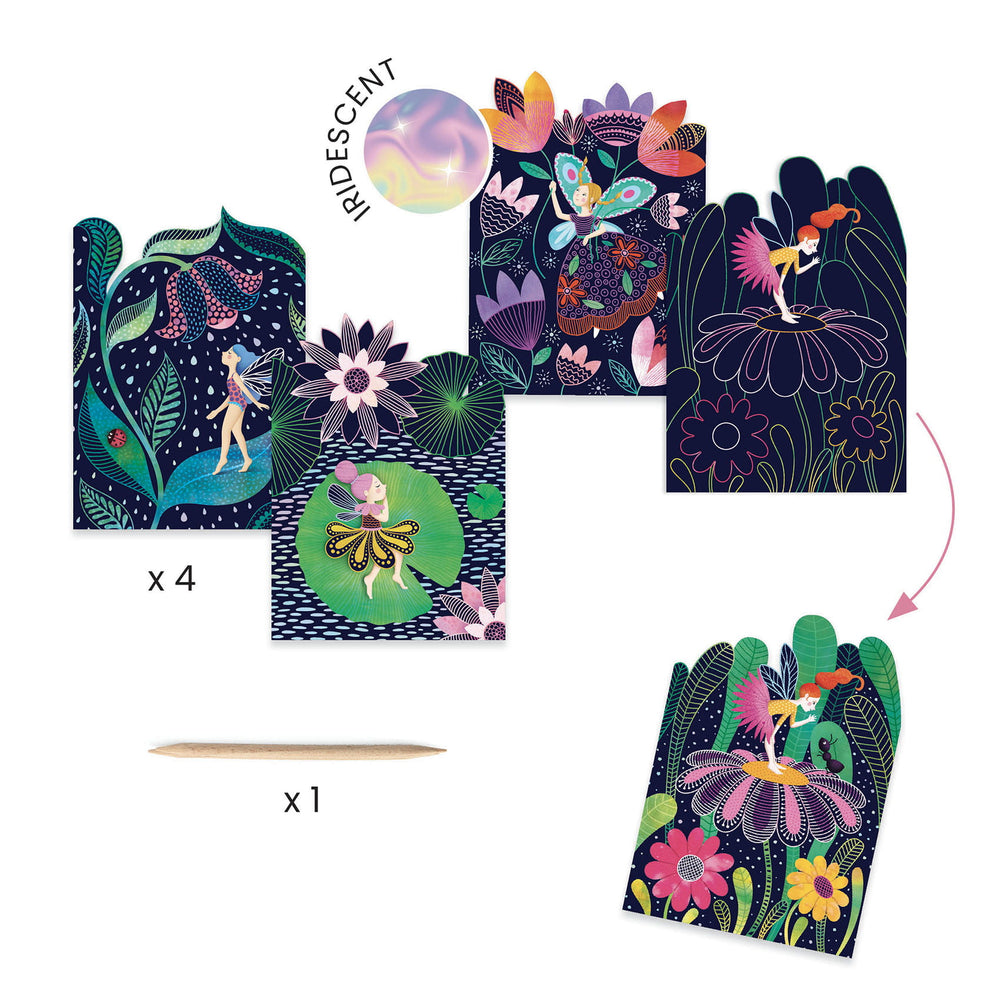 6-in-1-Kunstset – Feen