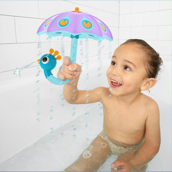 Badespielzeug Regenschirm - Pfau Lila