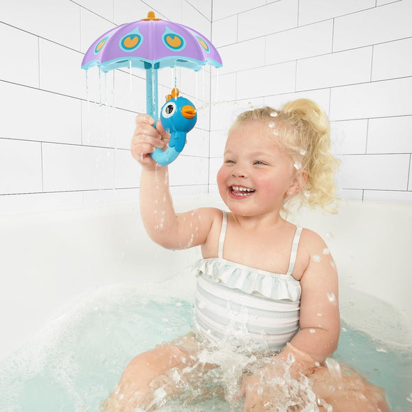 Badespielzeug Regenschirm - Pfau Lila