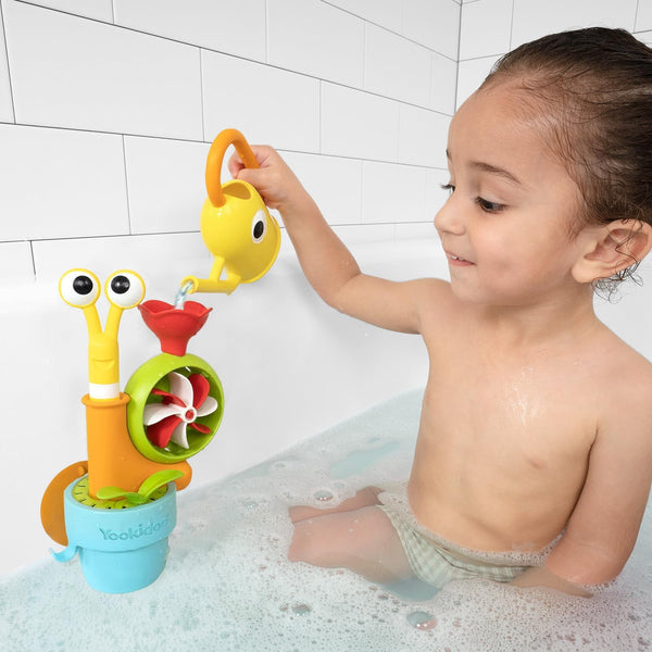 Badespielzeug - Pop-up-Schnecke mit Gießkanne