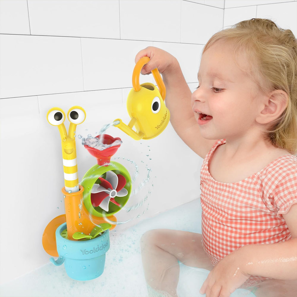 Badespielzeug - Pop-up-Schnecke mit Gießkanne