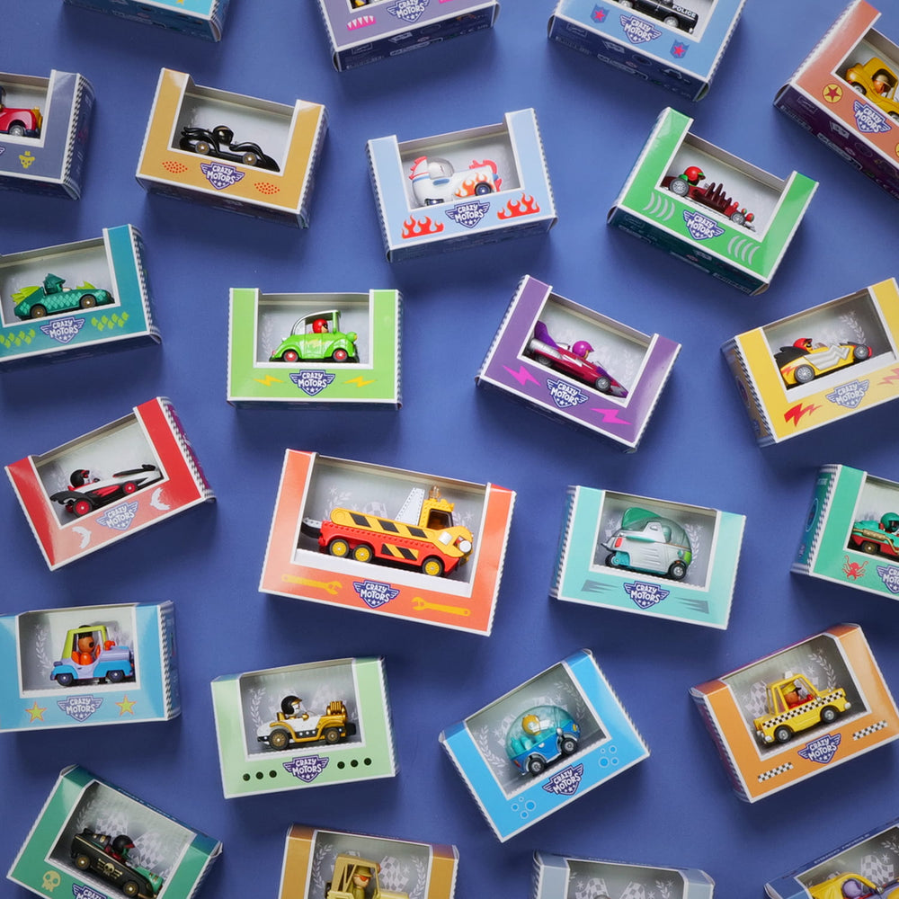Samochód Djeco Crazy Motors - Fangio Octo - Tublu.de