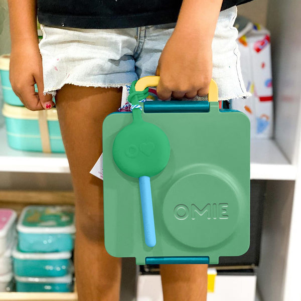 Anhänger – Hülle mit Besteck OmiePod – Mint Green