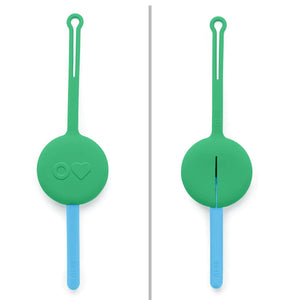 Anhänger – Hülle mit Besteck OmiePod – Mint Green