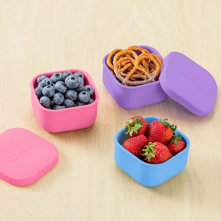 Snackbehälter für die Lunchbox OmieSnack – Pink