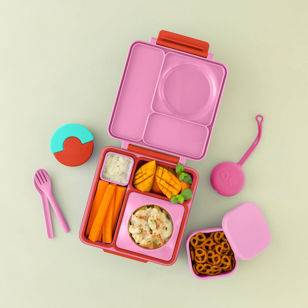 Snackbehälter für die Lunchbox OmieSnack – Pink