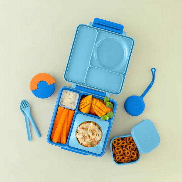 Snackbehälter für die Lunchbox OmieSnack – Blau