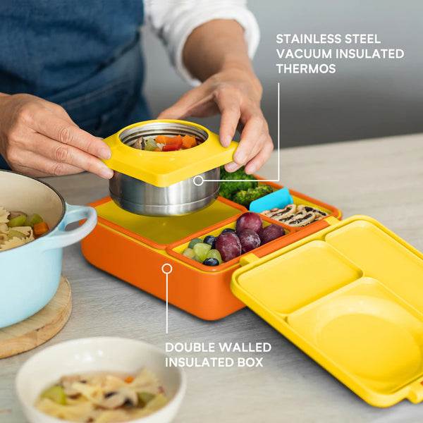 Bewegliche Trennwand für die OmieBox Lunchbox – Blue