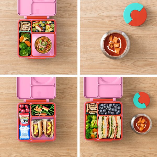 Bewegliche Trennwand für die OmieBox Lunchbox – Teal