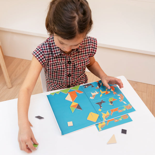 Magnetisches Puzzle Formen und Farben Edulogic – Tangram