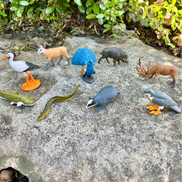 Figurenset in einer TOOB-Röhre – Tiere Europas - Tublu.de