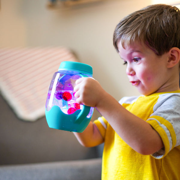 Sensorik-Glas zum Befüllen mit Wasser – blau
