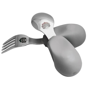 Gabel und Löffel STUFE 2 - Grau
