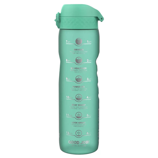 Trinkflasche 1000 ml - Motivator Türkis