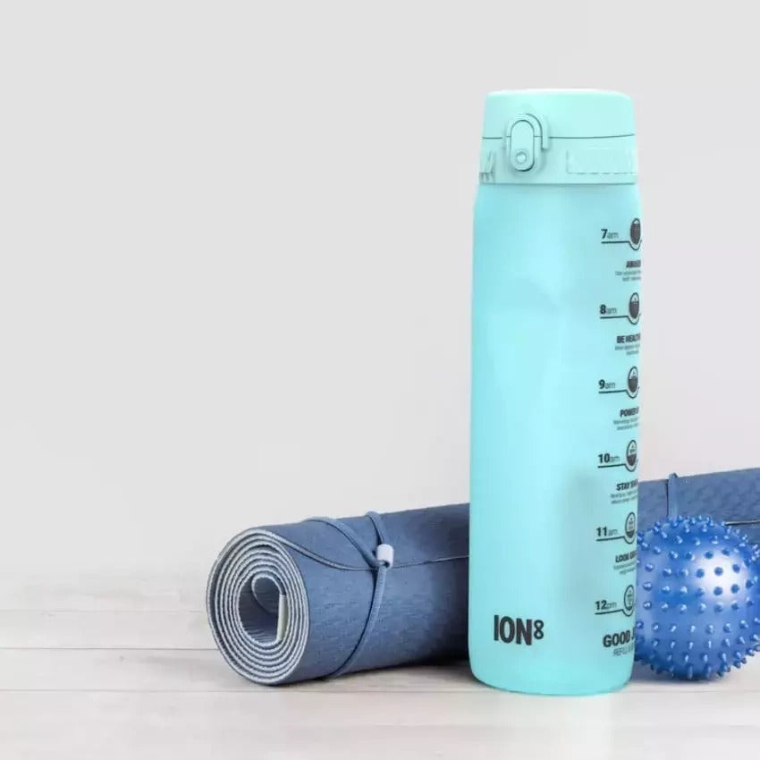 Trinkflasche 1000 ml - Motivator Türkis
