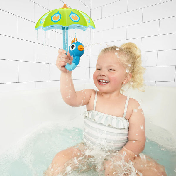 Badespielzeug Regenschirm - Pfau Grün