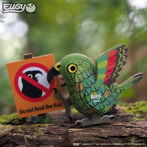 Öko-Puzzle 3D – Kea-Papagei