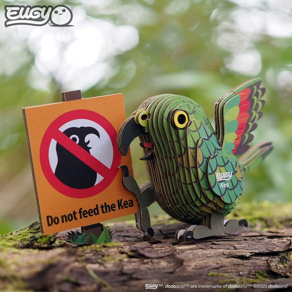 Öko-Puzzle 3D – Kea-Papagei