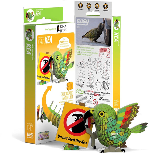 Öko-Puzzle 3D – Kea-Papagei