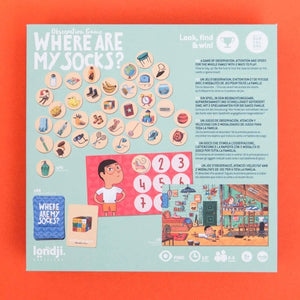 Beobachtungsspiel – Where are my socks?