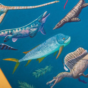 Wiederverwendbare Aufkleber – Dinosaurier