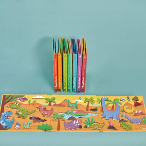 Magnetisches Puzzle Magneti'stories – Dinosaurier