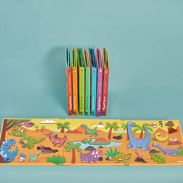 Magnetisches Puzzle Magneti'stories – Dinosaurier