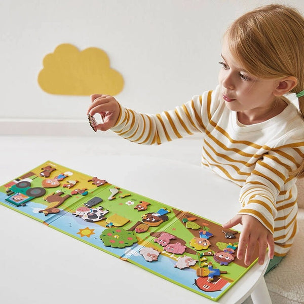 Magnetisches Puzzle Magneti'stories – Bauernhof