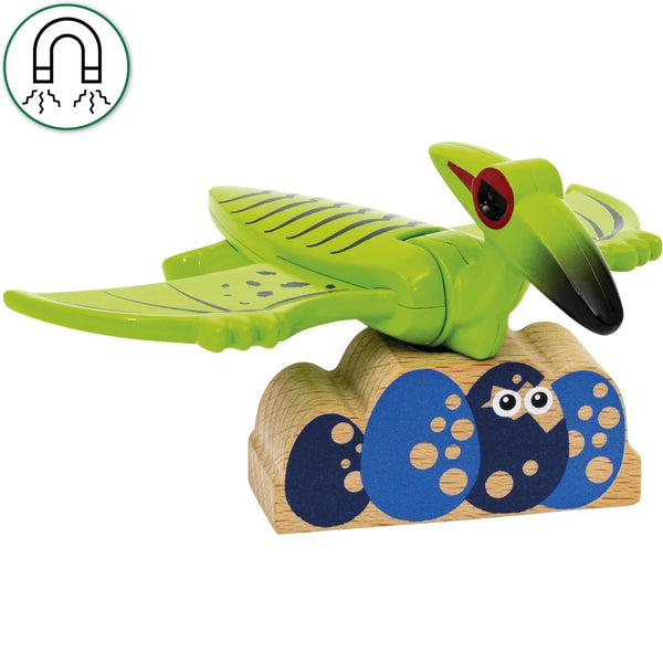 Batteriebetriebener Zug mit Dinosauriern