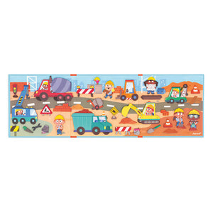 Magnetisches Puzzle Magneti'stories – Baustelle
