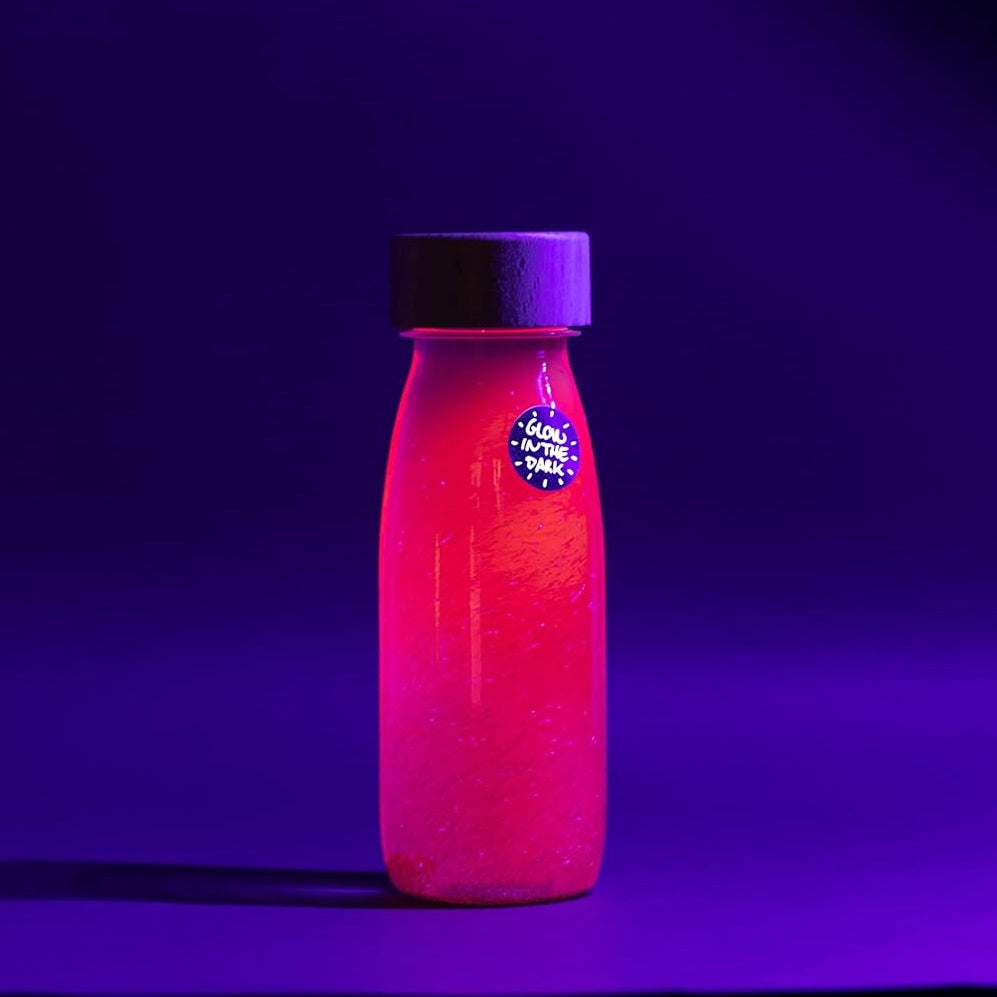 Butelka sensoryczna FLOAT Petit Boum - Czerwona - Tublu.de