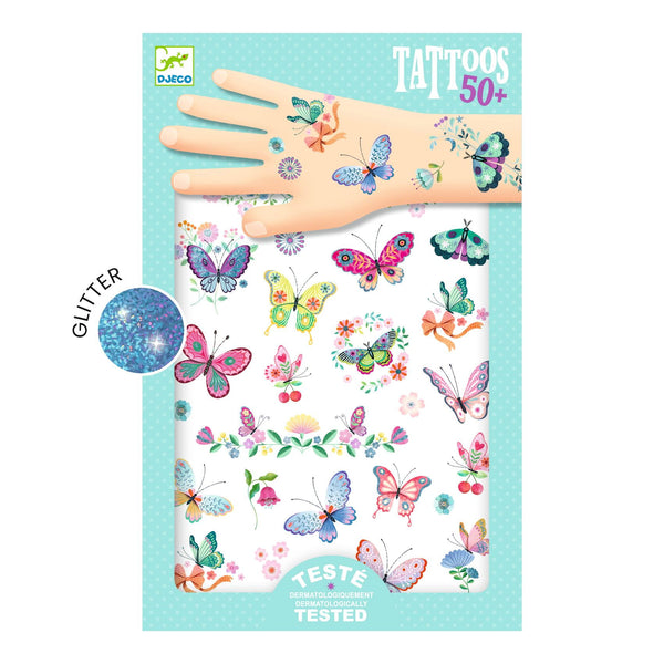 Tattoos für Kinder – Traumschmetterlinge